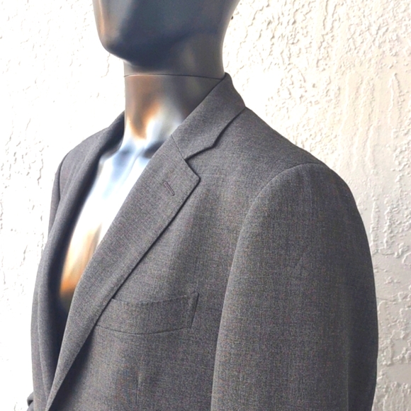 Suit Supply Men's Havana Patch Unlined Slim Cut Premium Blazer - Picture 2 of 16